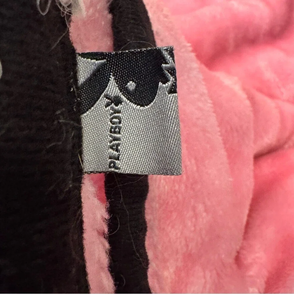 Playboy bunny blanket throw pink Blanket Black Bunny Logo rabbit head 2000s